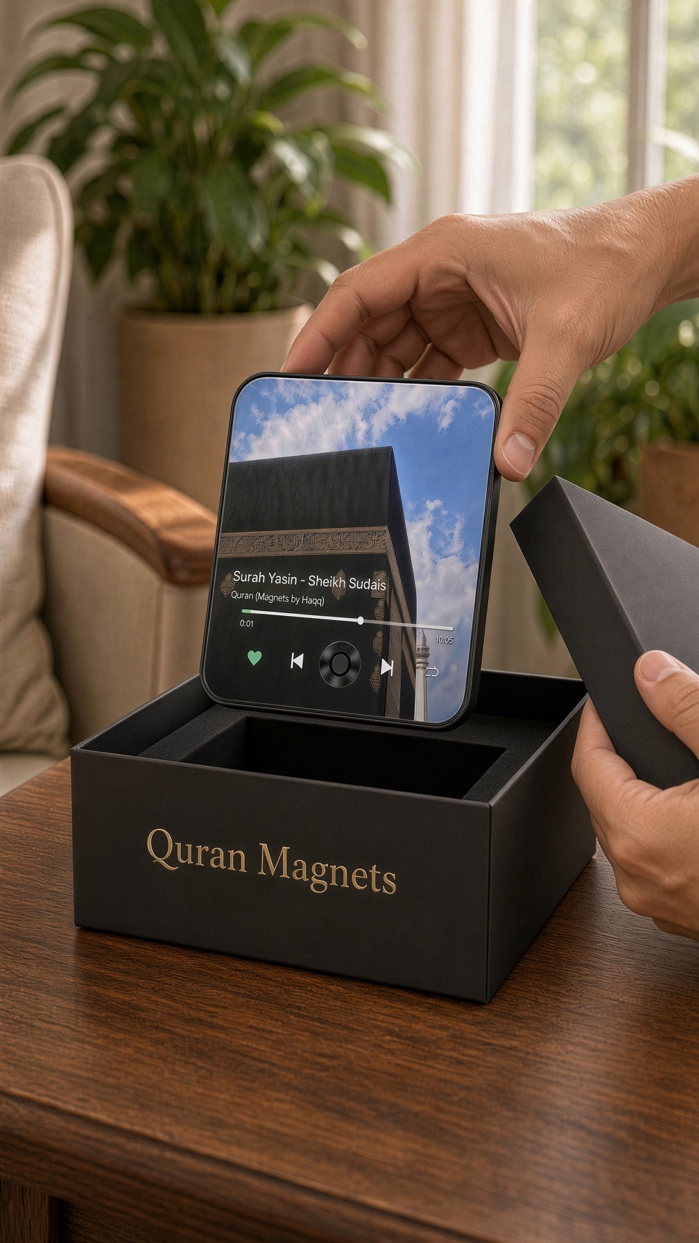 Quran Magnet with Built-in Surah